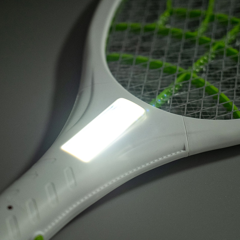 FF-783A 400mAh 3-color CULEX electrici swatter cum luce et figura octo funes FF-783A 400mAh 3-color CULEX electrici swatter cum luce et figura octo funes