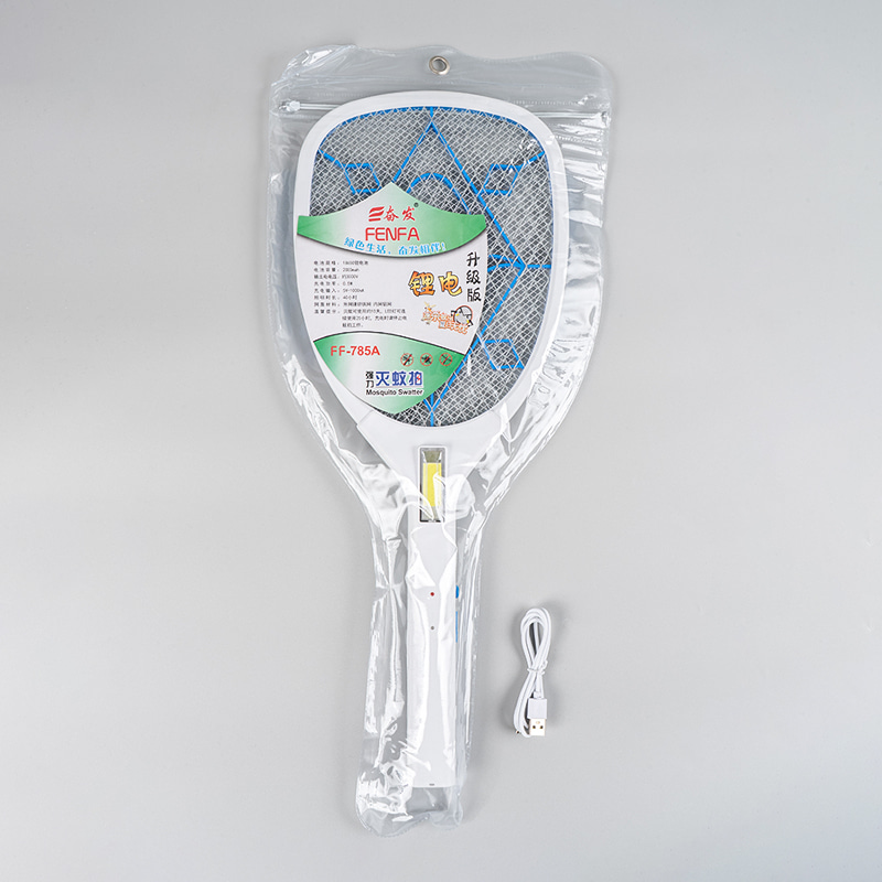 FF-785A 1200mAh 3-color electrica CULEX swatter cum USB cable FF-785A 1200mAh 3-color electrica CULEX swatter cum USB cable