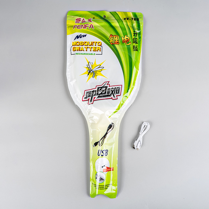 FF-788 1200mAh 3-color electrica CULEX swatter cum luce FF-788 1200mAh 3-color electrica CULEX swatter cum luce